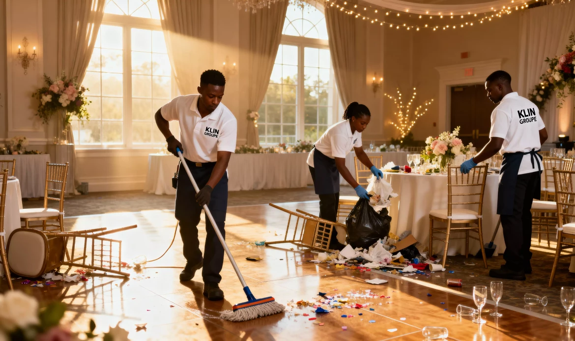 nettoyage-après-mariage-KLIN GROUPE
