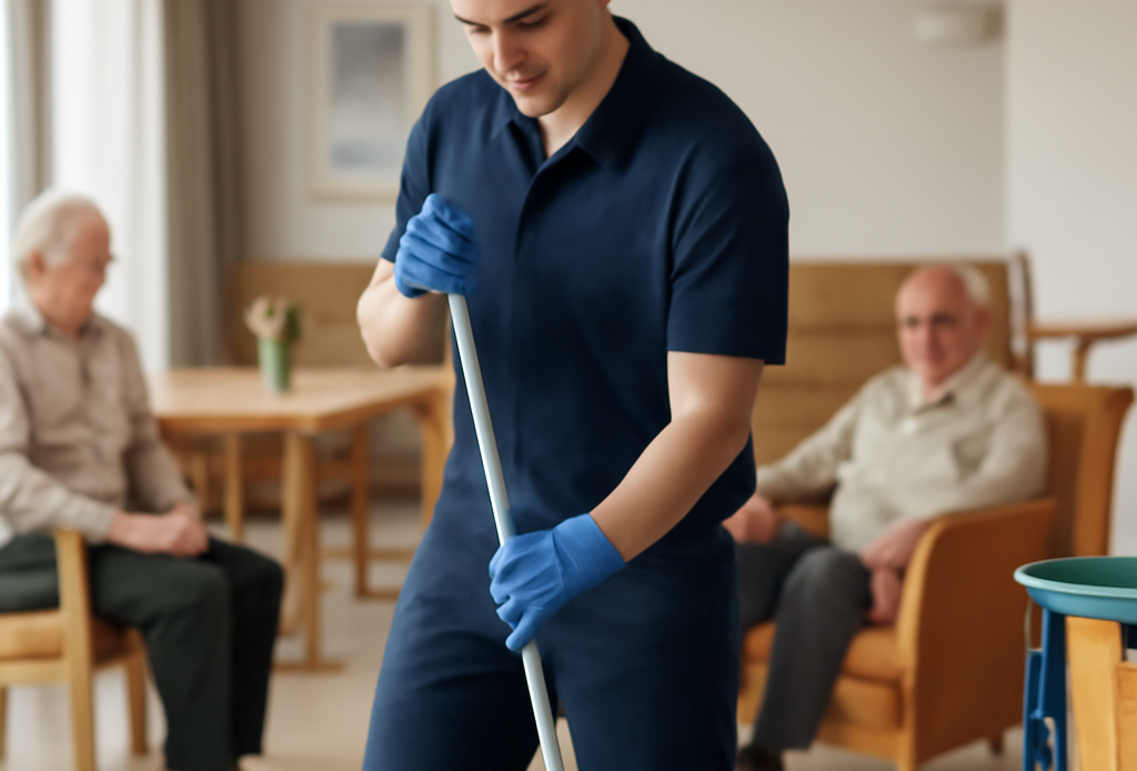 Comment KLIN GROUPE réalise un nettoyage parfait en EHPAD à Paris