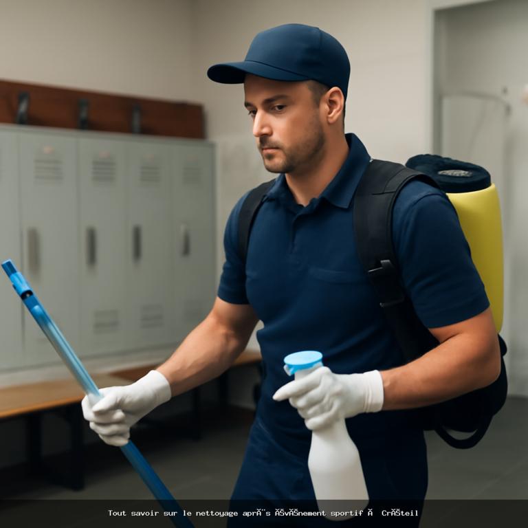 Tout savoir sur le nettoyage après événement sportif à Créteil